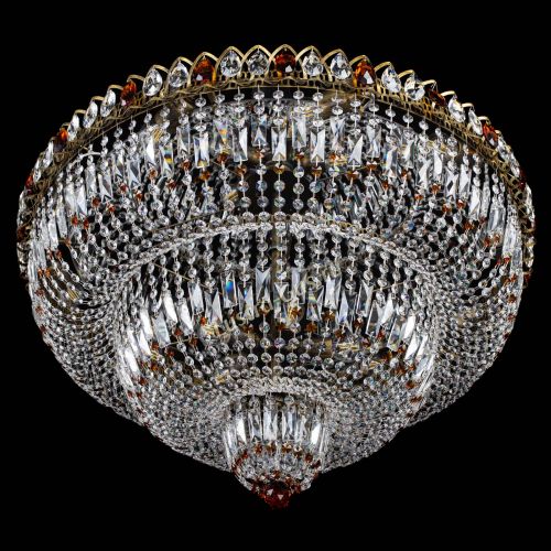 Люстра Водопад Обтикон №15 под бронзу чайная в Симферополе Гусь Хрустальный