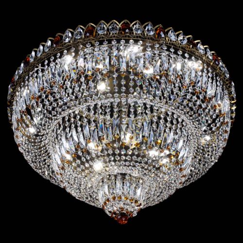 Люстра Водопад Обтикон №15 под бронзу чайная в Симферополе Гусь Хрустальный