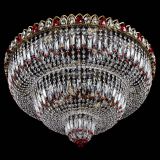 Люстра Водопад Обтикон №15 под бронзу красная в Симферополе