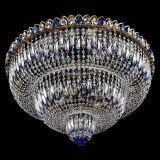 Люстра Водопад Обтикон №15 под бронзу синяя в Симферополе