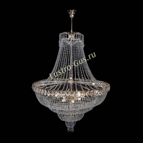 Люстра Водопад с подвесом 1000 мм в Симферополе Гусь Хрустальный