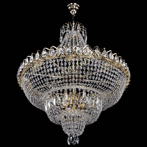 Люстра Водопад с подвесом №11 в Симферополе Гусь Хрустальный