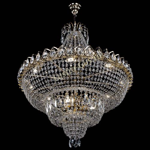 Люстра Водопад с подвесом №11 в Симферополе Гусь Хрустальный