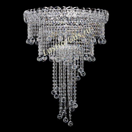 Люстра Водопад Винтаж 5 ламп в Симферополе Гусь Хрустальный