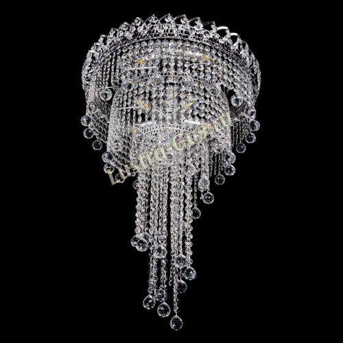 Люстра Водопад Винтаж 5 ламп в Симферополе Гусь Хрустальный