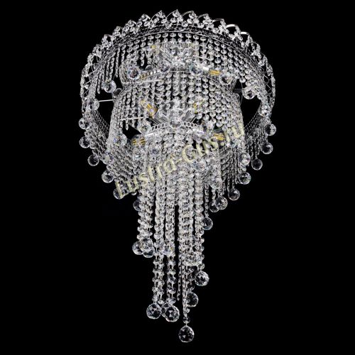 Люстра Водопад Винтаж 5 ламп в Симферополе Гусь Хрустальный