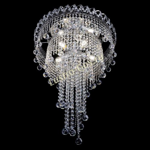 Люстра Водопад Винтаж 5 ламп в Симферополе Гусь Хрустальный