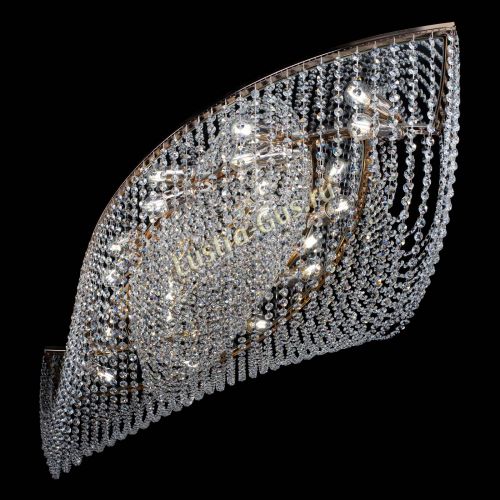 Люстра Хрустальная Волна №14 в Симферополе Гусь Хрустальный