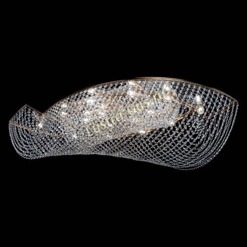 Люстра Хрустальная Волна №14 в Симферополе Гусь Хрустальный