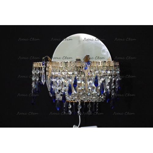 Бра Айсберг синяя в Симферополе Гусь Хрустальный