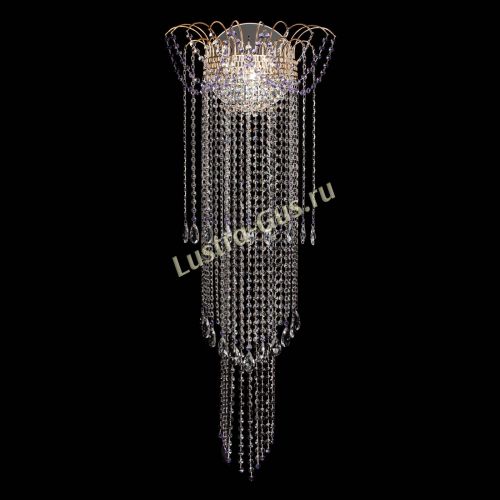 Бра Агата №1 длинная фиолетовая в Симферополе Гусь Хрустальный