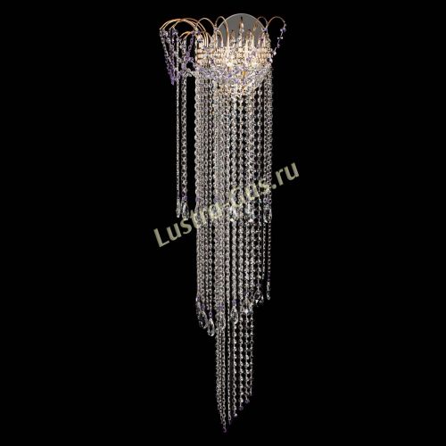 Бра Агата №1 длинная фиолетовая в Симферополе Гусь Хрустальный