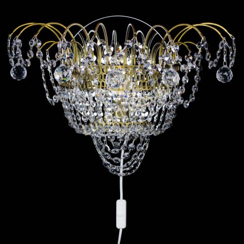 Бра Агата №3 под бронзу с зеркалом в Симферополе Гусь Хрустальный