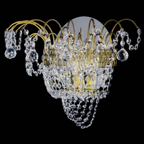 Бра Агата №3 под бронзу с зеркалом в Симферополе Гусь Хрустальный