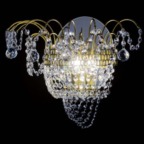 Бра Агата №3 под бронзу с зеркалом в Симферополе Гусь Хрустальный