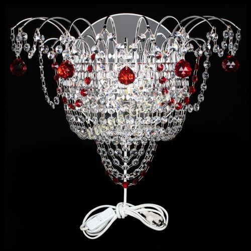 Бра Агата №3 красная в Симферополе Гусь Хрустальный