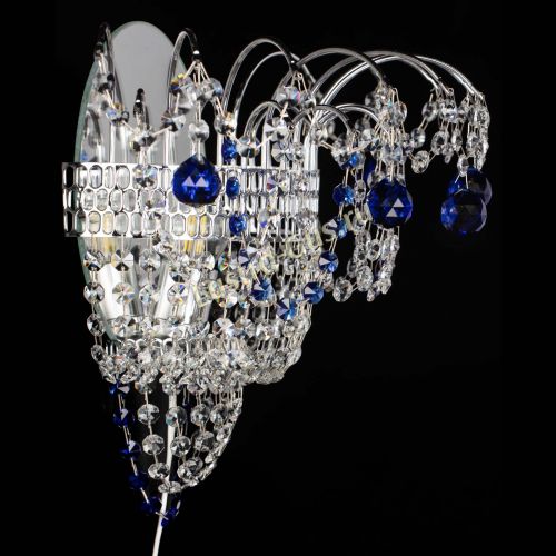 Бра Агата №3 синяя в Симферополе Гусь Хрустальный