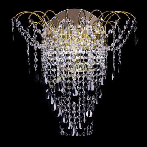 Бра Агата №4 под бронзу Черная в Симферополе Гусь Хрустальный