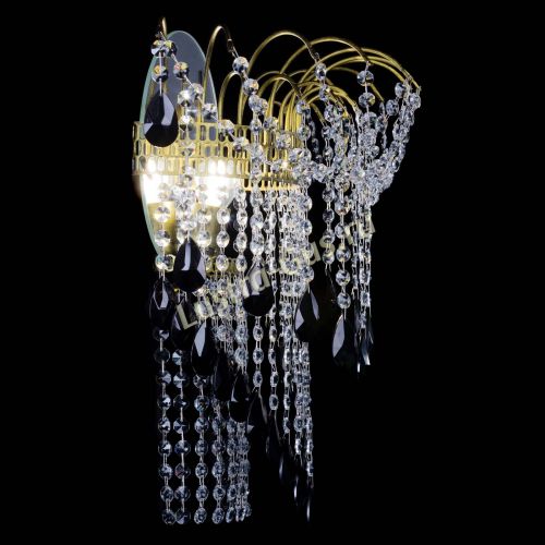 Бра Агата №4 под бронзу Черная в Симферополе Гусь Хрустальный