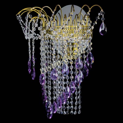 Бра Агата №4 под бронзу Фиолетовая в Симферополе Гусь Хрустальный