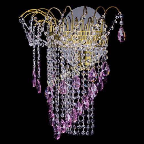 Бра Агата №4 под бронзу Розовая в Симферополе Гусь Хрустальный