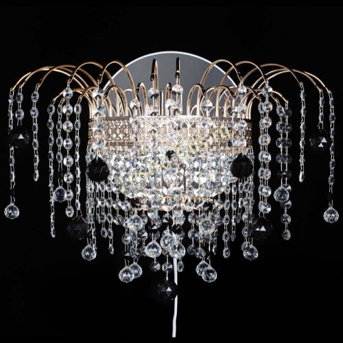 Бра Агата Венеция шар черная в Симферополе Гусь Хрустальный