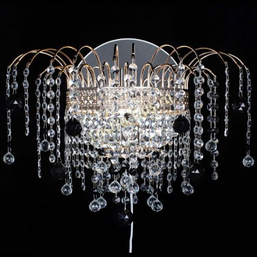 Бра Агата Венеция шар черная в Симферополе Гусь Хрустальный