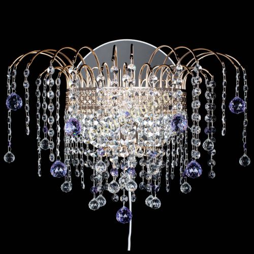 Бра Агата Венеция шар фиолетовая в Симферополе Гусь Хрустальный