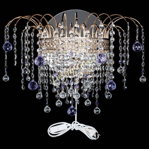 Бра Агата Венеция шар фиолетовая в Симферополе Гусь Хрустальный