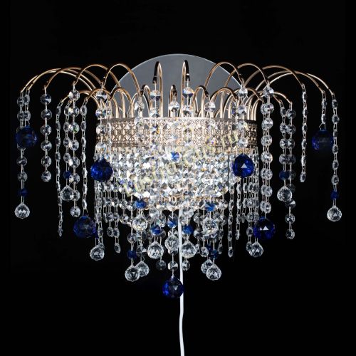 Бра Агата Венеция шар синяя в Симферополе Гусь Хрустальный
