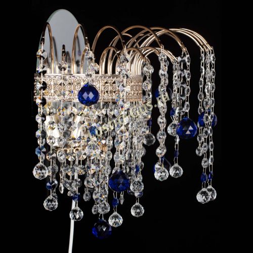 Бра Агата Венеция шар синяя в Симферополе Гусь Хрустальный