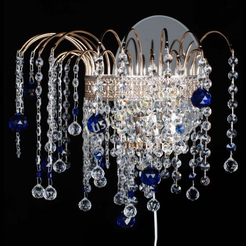 Бра Агата Венеция шар синяя в Симферополе Гусь Хрустальный