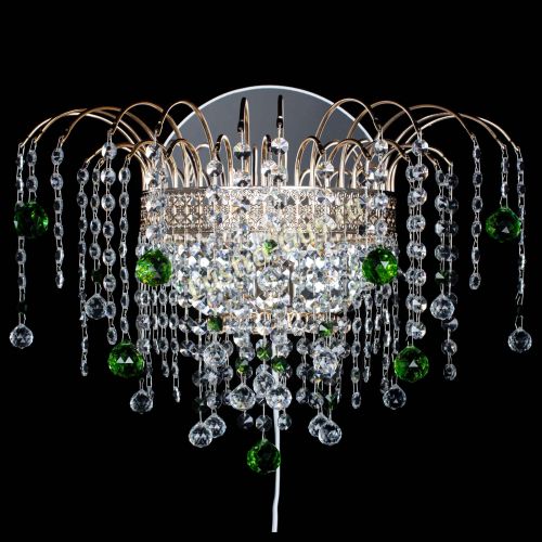 Бра Агата Венеция шар зеленая в Симферополе Гусь Хрустальный