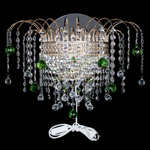 Бра Агата Венеция шар зеленая в Симферополе Гусь Хрустальный