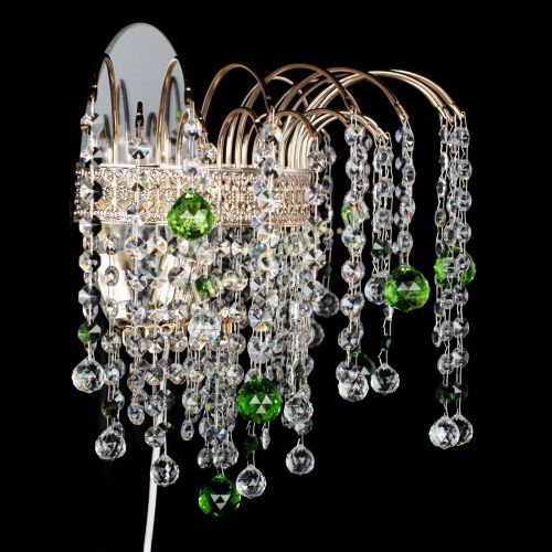 Бра Агата Венеция шар зеленая в Симферополе Гусь Хрустальный