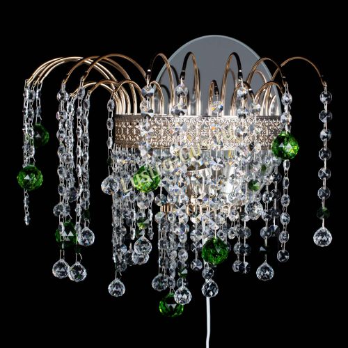 Бра Агата Венеция шар зеленая в Симферополе Гусь Хрустальный