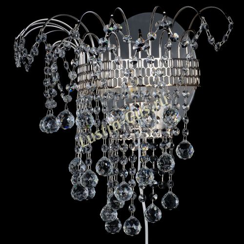 Бра Акация шар с зеркалом в Симферополе Гусь Хрустальный