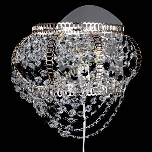 Бра Альфа №1 черная в Симферополе Гусь Хрустальный