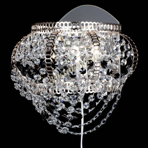 Бра Альфа №1 черная в Симферополе Гусь Хрустальный