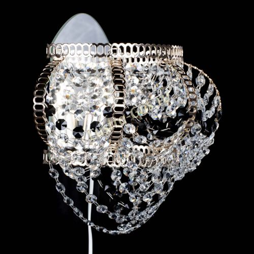 Бра Альфа №1 черная в Симферополе Гусь Хрустальный