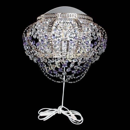 Бра Альфа №1 фиолетовая в Симферополе Гусь Хрустальный