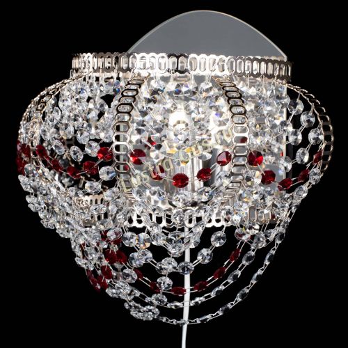 Бра Альфа №1 красная в Симферополе Гусь Хрустальный