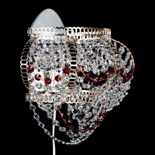 Бра Альфа №1 красная в Симферополе Гусь Хрустальный