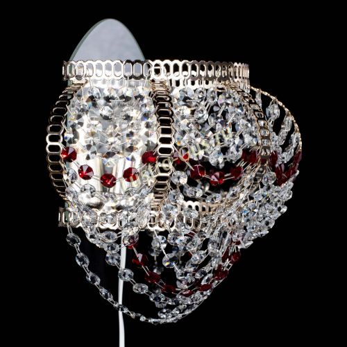 Бра Альфа №1 красная в Симферополе Гусь Хрустальный