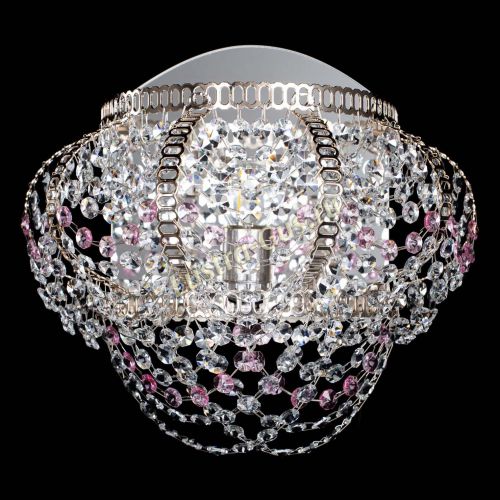 Бра Альфа №1 розовая в Симферополе Гусь Хрустальный