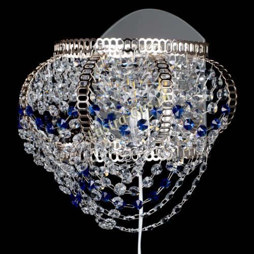 Бра Альфа №1 синяя в Симферополе Гусь Хрустальный