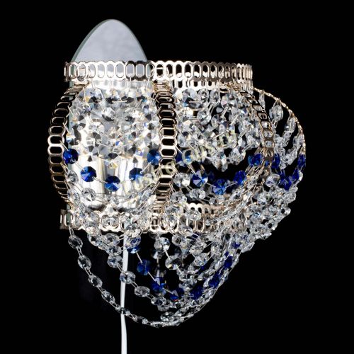 Бра Альфа №1 синяя в Симферополе Гусь Хрустальный