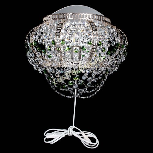 Бра Альфа №1 зеленая в Симферополе Гусь Хрустальный