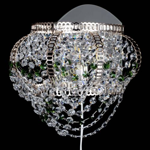 Бра Альфа №1 зеленая в Симферополе Гусь Хрустальный