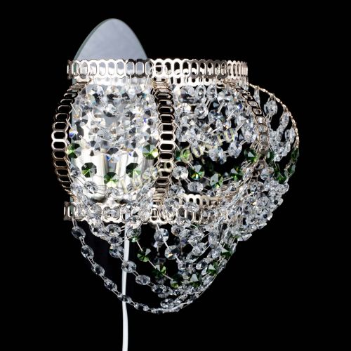 Бра Альфа №1 зеленая в Симферополе Гусь Хрустальный